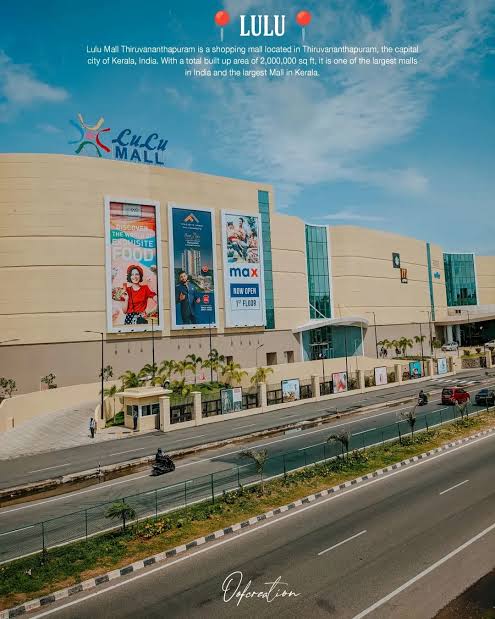 Lulu Mall Thiruvananthapuram near HRISHI Guest Suites