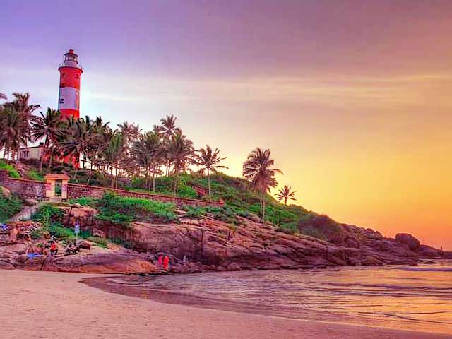 Kovalam Beach near Thiruvananthapuram