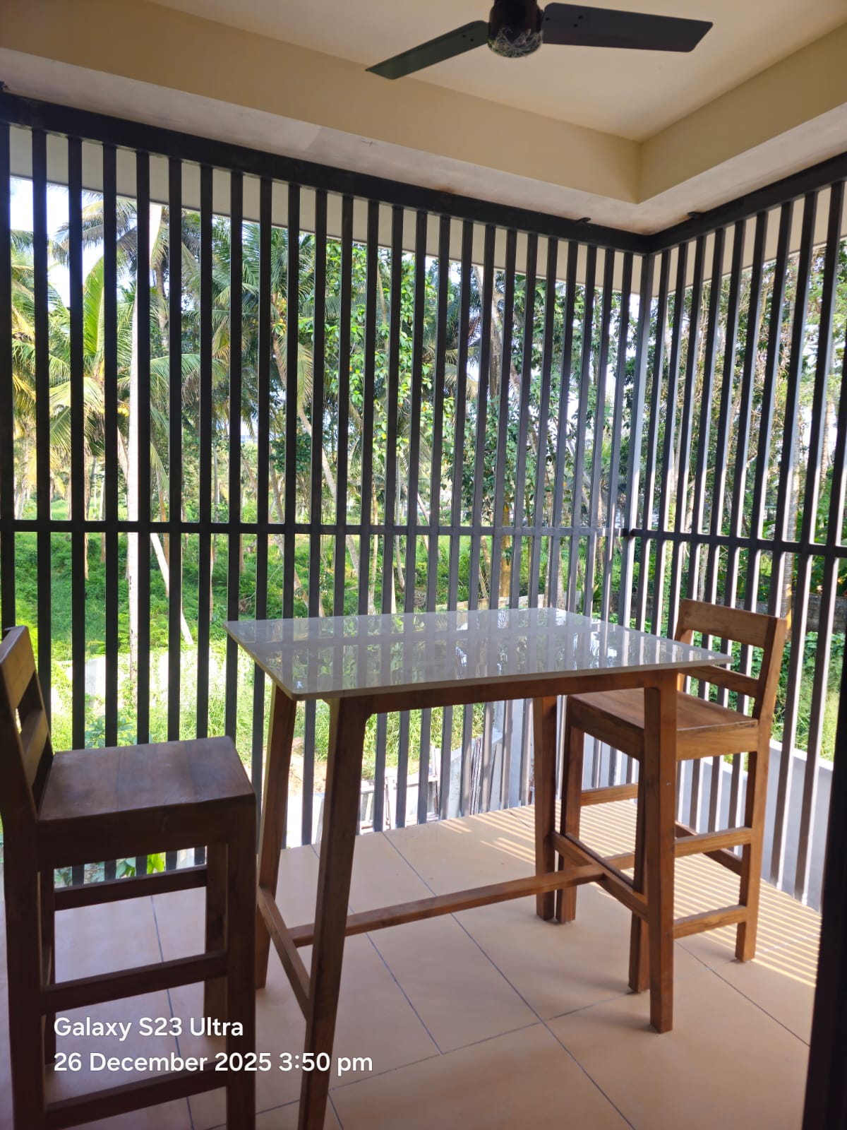 1 BHK sleeping area